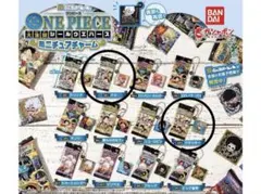 【新品未開封】ワンピース シールウエハース ミニチュアチャーム フランキー ナミ