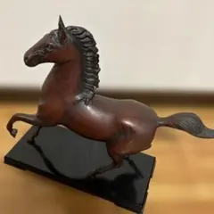 鋳金家 芳山 作 唐銅製 俵鶏置物 オブジェ 銅像 ブロンズ像 - メルカリ