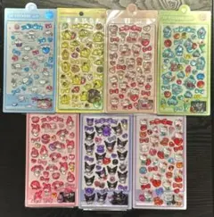 【早い者勝ち！】サンリオ ボンボンドロップシール 7枚セット