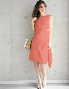 Chesty ビジュー付きワンピース