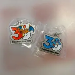 ポケモン 30周年 メタルチャームマスコット