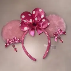 ディズニー ミニー カチューシャ イヤリング