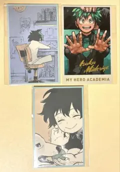 ヒロアカ　緑谷出久　メモリアルコレクション　レア　ヒロアカ展　原画展　デク