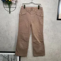 【美品】VAN LADIES カジュアルパンツ フレアパンツ 七分丈 M相当