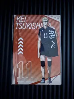 ハイキュープラザ 特典 ノベルティ ポストカード  月島蛍