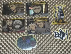 ガチアクタ　ダイカットステッカーまとめ売り　エンジン