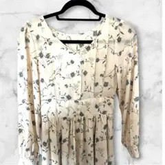 美品 ノーブランド ワンピース レディース 花柄 フリー