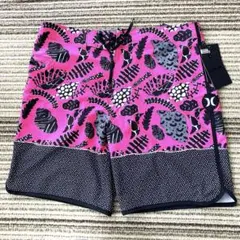 新品タグ付き　ハーレー　メンズ　サーフパンツ　ボードショーツ　30水着　Mピンク