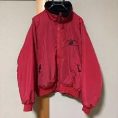 90s〜 tri mountain red nylon jkt