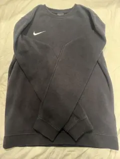 NIKE スウェット S 黒 スウッシュ クラブフリース系