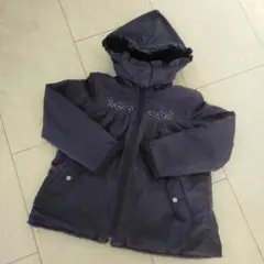 BeBe ダウンコート　中綿ジャケット　ネイビー　130cm