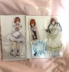 五等分の花嫁 中野三玖 アクリルスタンド 3点セット