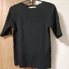 ROPÉ PICNIC ブラック Tシャツ 38