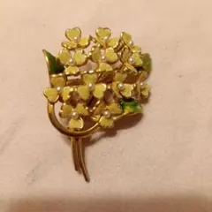 ゴールド 花束 ブローチ