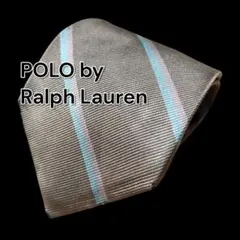 【POLO by Ralph Lauren】ブラウン系　ストライプ