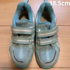 18.5cm アシックス GD.RUNNER キッズ スニーカー グリーン