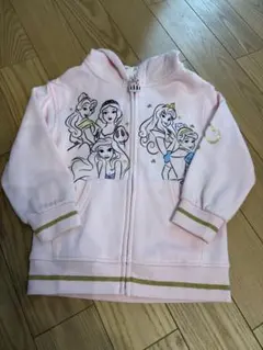 costco ディズニープリンセスパーカー 110-120cm