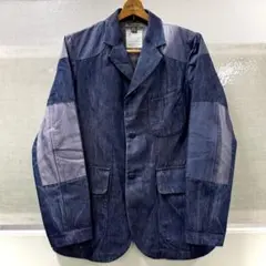 Nigel Cabourn コットンリネンデニムマロリージャケット50インディゴのサムネイル