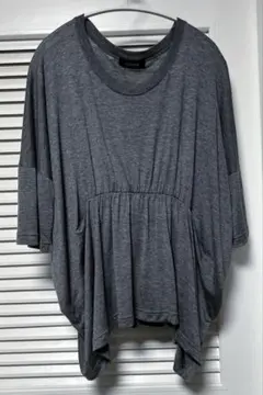 ZUCCa カットソー 【グレー杢】 薄手でやわらか♪重ね着にカワイイ♪