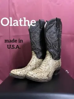 アスチルベ様ご購入用Olatheオレイサ◆U.S.A.製◆メンズパイソンレザー 2026年最新】オレイサの人気アイテム - メルカリ