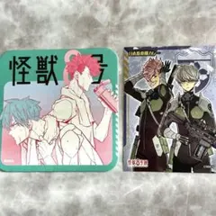 怪獣8号　市川レノ/古橋伊春　アートコースター　ステッカー