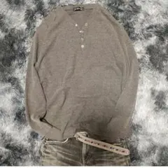 agnès b. HOMME サーマル ヘンリーネック y2k l/s tee - メルカリ