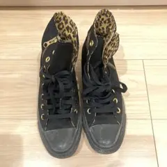 CONVERSE ALL STAR ブラック ヒョウ柄