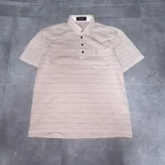 vintage GIANNI VALENTINO ボーダー柄 半袖ポロシャツのサムネイル