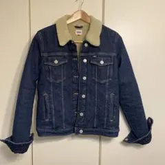 TOMMY JEANS ボア襟 デニムジャケット