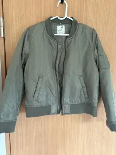 earth music&ecology MA-1ジャケット オリーブグリーン