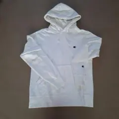 Champion ホワイト フーディ