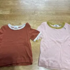 Ampersand Tシャツ 2枚セット 90サイズと100サイズのサムネイル