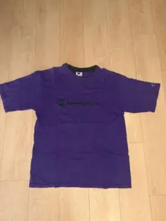 Champion 紫色 Tシャツ 半袖　M