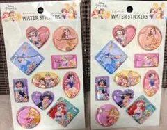 24時間以内発送♪ウォーターシール ディズニー プリンセス 2枚セット