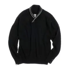 【定価2.2万】DELUXE SNOWDROP SHAWLCOLLAR KNITのサムネイル