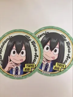 ヒロアカ 八景島シーパラダイス 蛙吹梅雨 うちわ アクスタ 缶バ コースター 僕のヒーローアカデミア ヒロアカ 八景島シーパラダイス コースター 蛙