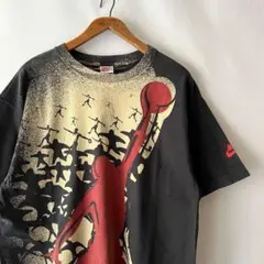 90s NIKE 銀タグ マイケル ジョーダン 抜染 Tシャツ ビンテージ