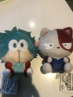 僕のヒーローアカデミア　アニマルぬいぐるみショートキャット/デクシープ　緑谷　轟