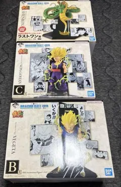 一番くじ ドラゴンボール B賞 ベジータン C賞 孫悟飯 ラストワン賞 神龍