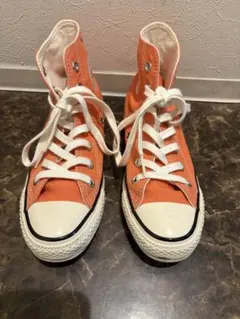 CONVERSE ALL STAR ハイカット　オレンジ　22cm