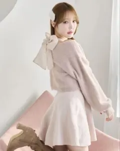 NICE CLAUP ワンピース ニット ナイスクラップ