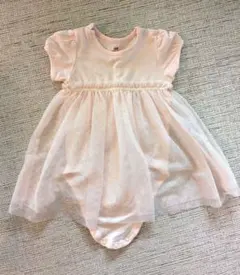 H&M オーガニックコットンワンピース　74