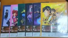 幽遊白書 一番くじ　 G賞　 クリアファイル 6枚コンプリートセットのサムネイル