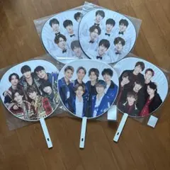 SixTONES ジャンボうちわ 集合　５枚