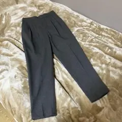 【グローバルワーク】あったかウツクシルエットテーパードパンツ