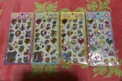 ぷくキラシール4種類セット