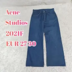 Acne Studios 2021F Aguell Blue サイズ27/30 - メルカリ