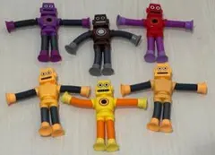 65.ロボット型おもちゃ 6体まとめ売り