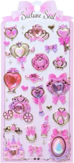 カミオジャパン シュクルーンシール ピンク リボン プリンセス 新品未使用