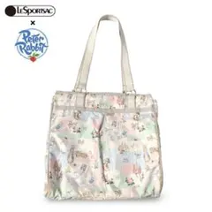 【日本限定】レスポートサック×ピーターラビット トートバッグ 総柄